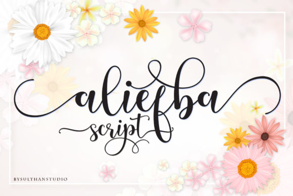 Aliefba: The Handwritten Typeface That Elevates Campaign Visuals