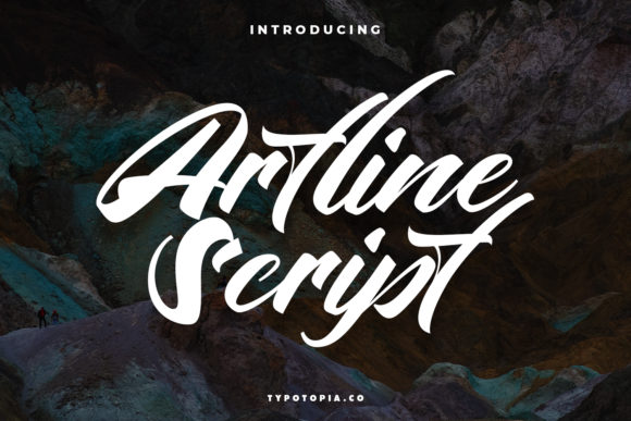 Artline Typeface: A Designer’s Take on Modern Script Branding