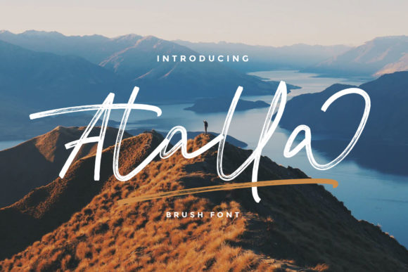 Atalla: A Script Font Review for Romantic Campaign Design