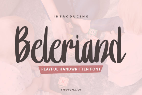Beleriand: The Handwritten Typeface for Scroll-Stopping Brand Identity