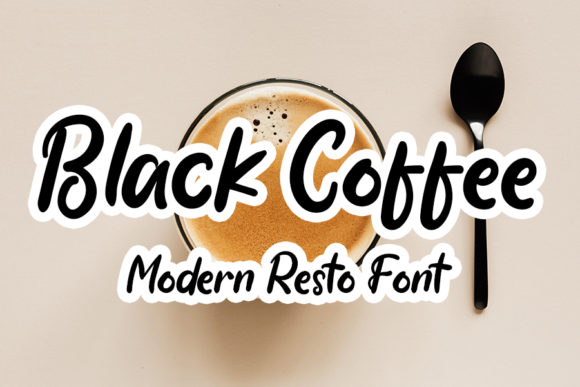 Black Coffee Typeface Review: A Modern Handwritten Font for Brand Identity