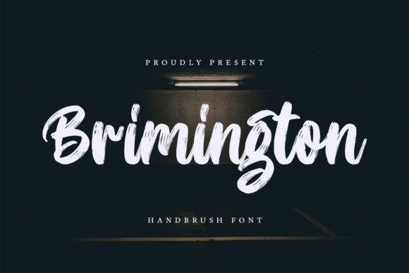 Brimington: A Modern Script Font for Editorial Design
