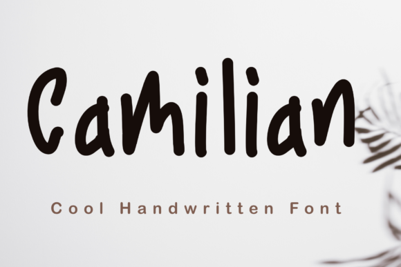 Camilian: The Handwritten Font for Authentic Brand Identity