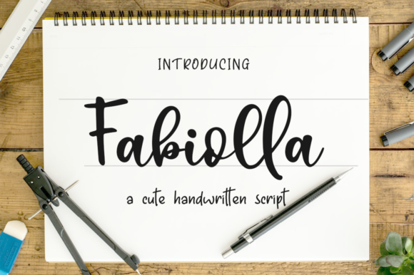 Fabiolla: The Elegant Handwritten Font for Polished Brand Identity
