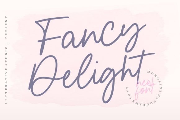 Fancy Delight Typeface: Elevating Small Business Branding with Nostalgic Charm