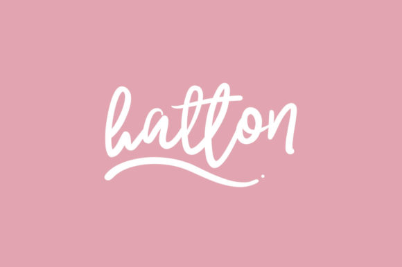 Hatton: The Handwritten Font That Elevates Small Business Branding