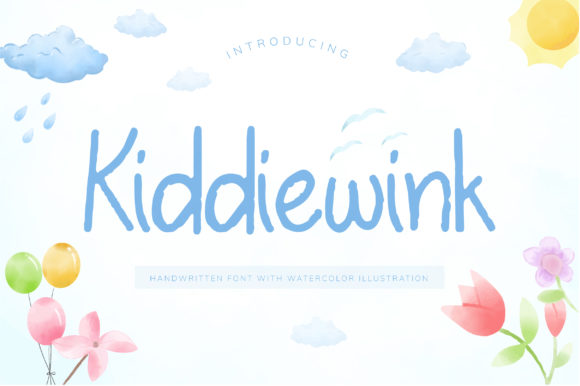 Kiddiewink: The Handwritten Font That Gives Small Brands a Friendly Face