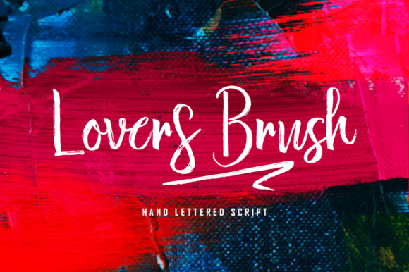Lovers Brush: The Handwritten Typeface for Scroll-Stopping Campaigns
