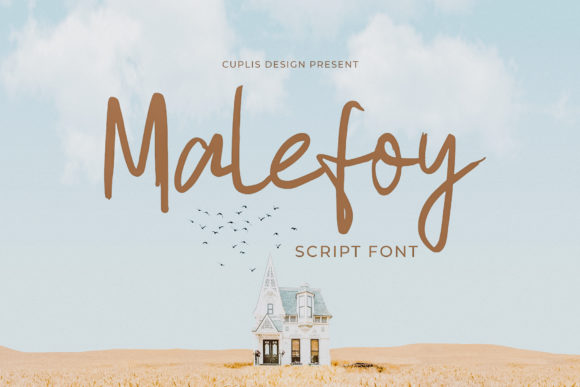 Malefoy: The Elegant Script Font for Scroll-Stopping Visuals