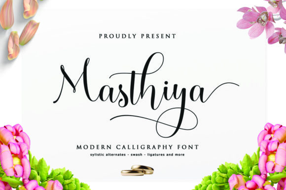 Masthiya Handwritten Font for Elegant Brand Identity