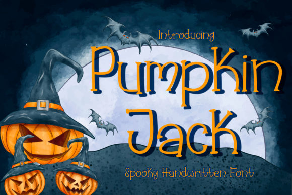 Pumpkin Jack: The Handwritten Font for Spooky Season Campaigns