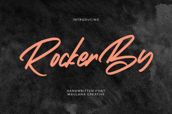 Rockerby: The Handwritten Typeface for Scroll-Stopping Brand Identity
