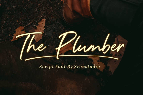 The Plumber: A Handwritten Font for Scroll-Stopping Social Media Graphics
