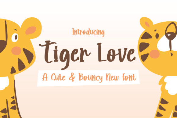 Tiger Love: A Spooky Handwritten Typeface for Quirky Brand Identity