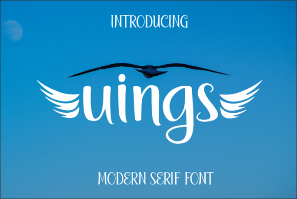 Uings: A Sweet Handwritten Typeface for Crafters and Sellers