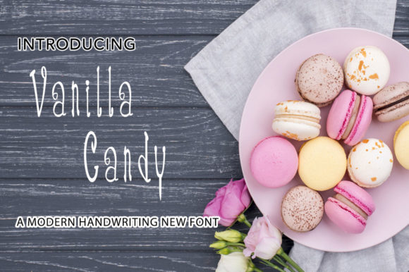 Vanilla Candy Typeface Review: A Dainty Script for Modern Web Design